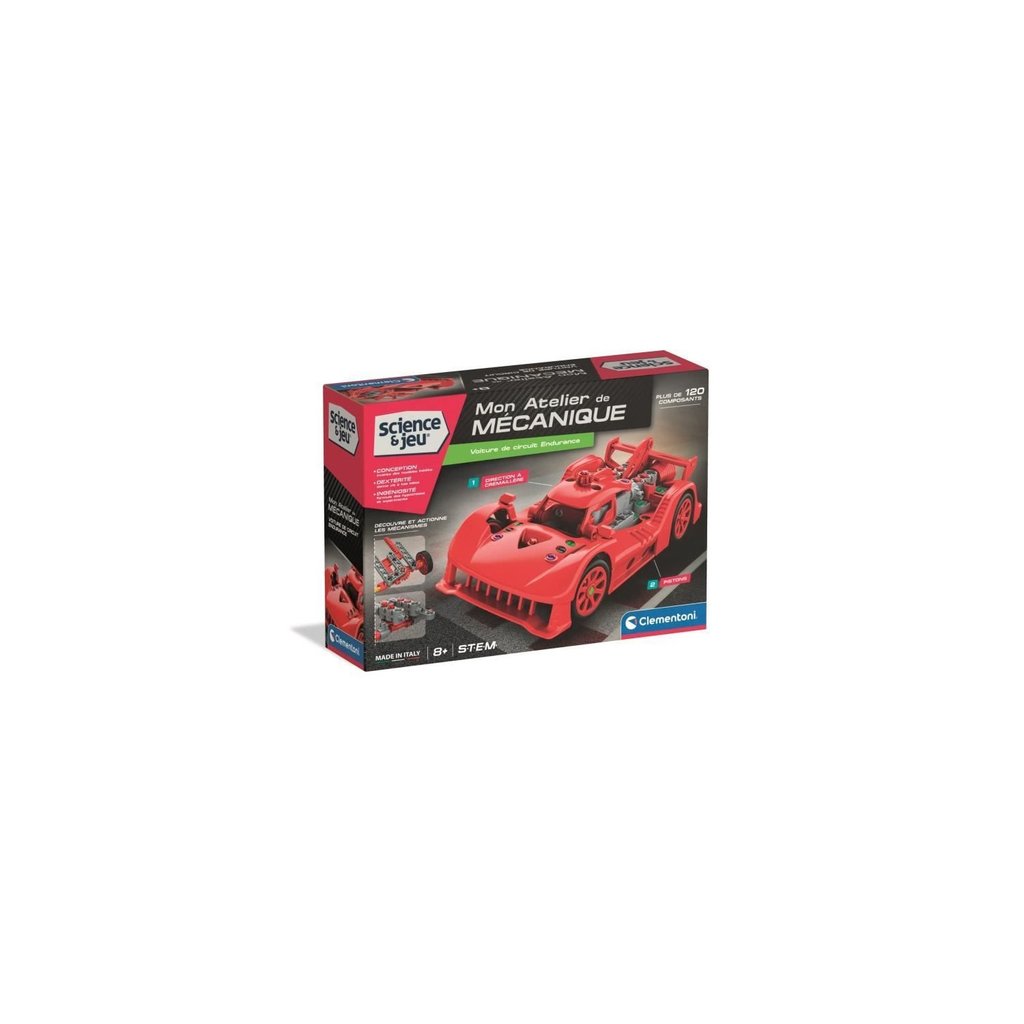 CLEMENTONI Voiture De Circuit Construction Set