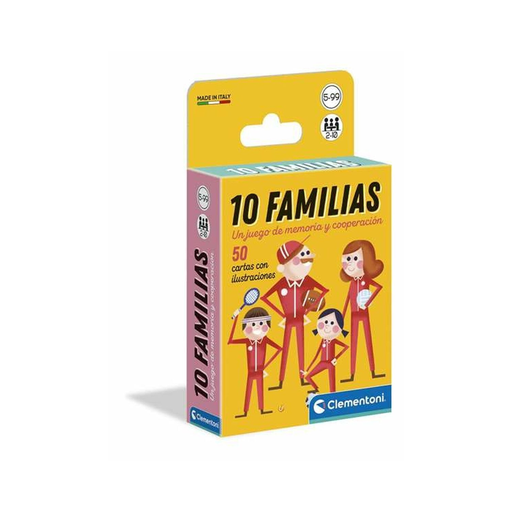 [8005125554089] CLEMENTONI Board Game 10 Familias ES
