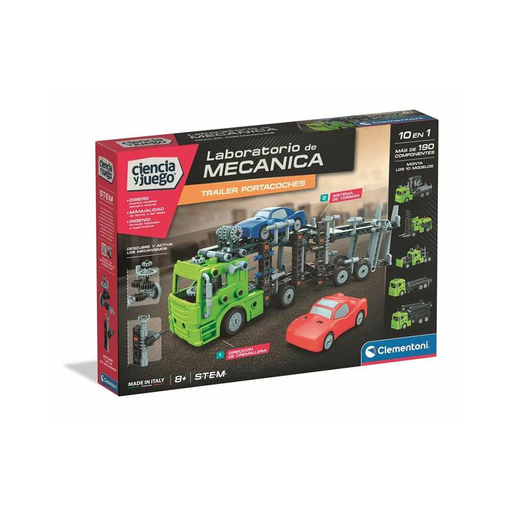 [8005125555895] CLEMENTONI Mechanics Construction Set 39.6 x 27.8 x 6 cm