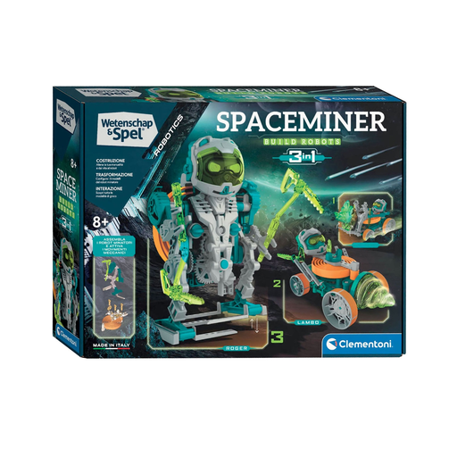 [8005125561971] CLEMENTONI Space Miner Robot 3-in-1 Construction Kit