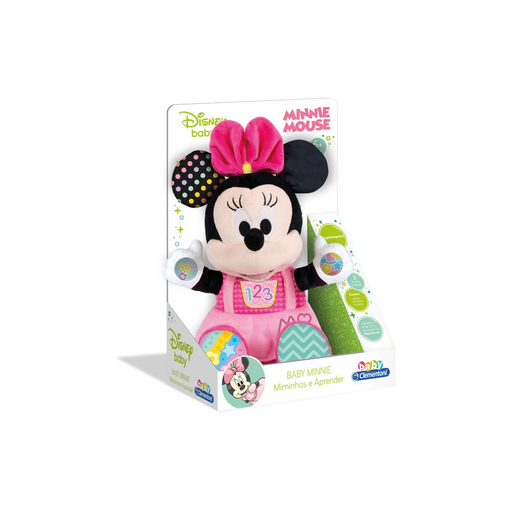 [8005125675975] CLEMENTONI Baby Minnie Cuddles and Learn Plush