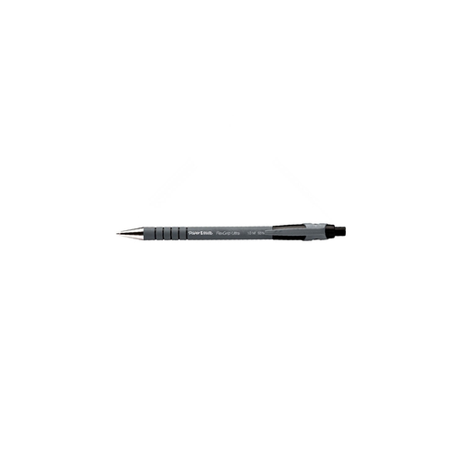 [8008285096109] PAPERMATE Stylo À Bille Noir Rétractable Pointe Moyenne Flexgrip