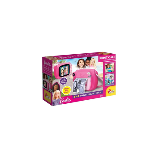 [8008324097050] MATTEL Barbie Print Cam Lisc Instant Camera