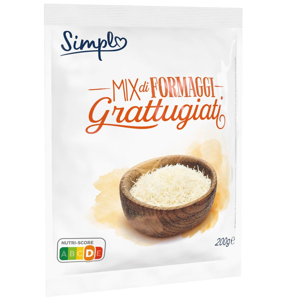 CARREFOUR Grated cheese blend of pasteurized milk and raw matured cheeses 200 g