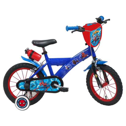 [8015244290744] CARREFOUR Bicicleta de Criança 14 Spider Man a bicicleta
