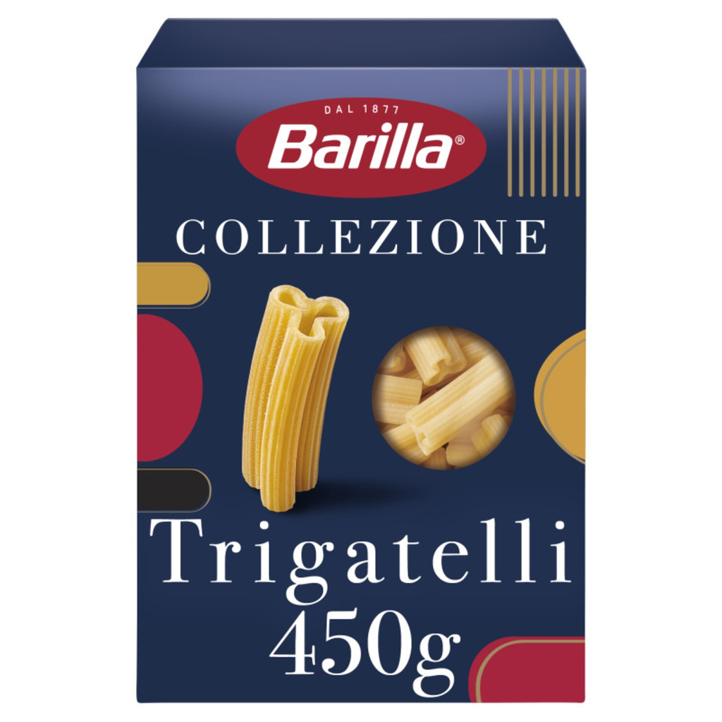 BARILLA Pâtes Trigatelli Collezione 450 g