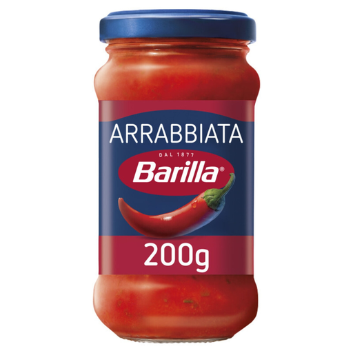 [8076809586399] BARILLA Salsa de tomate con chile 200 g