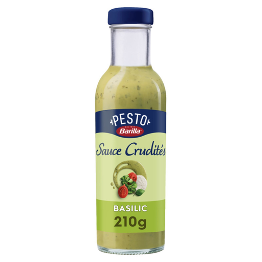 [8076809587242] BARILLA Pesto crudités basil sauce 210 g