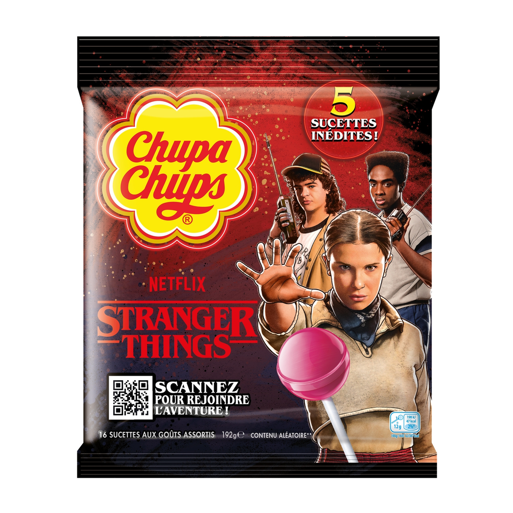 CHUPA CHUPS Stranger Things Assorted Lollipops 192 g