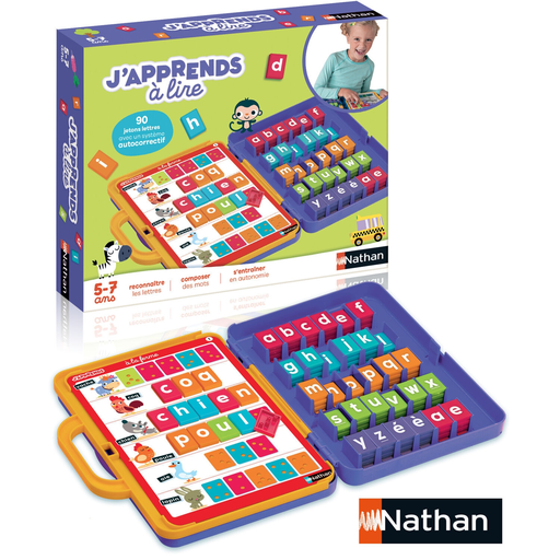[8410446310748] NATHAN J'Apprends à Lire, From 5 years old, the game
