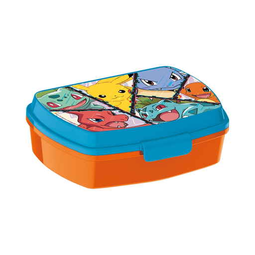 [8412497080748] POKEMON Rectangular Sandwich Box Multicolour 17 X 5.6 X 13.3cm