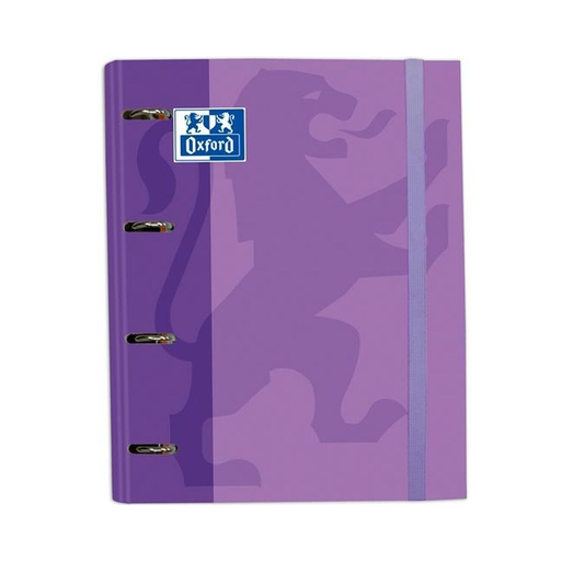 [8412771025458] OXFORD Dossier de argolas Classic Europeanbinder A4 Malva