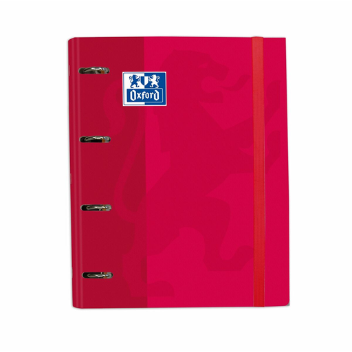 [8412771025540] OXFORD Ring Binder A4+ Red