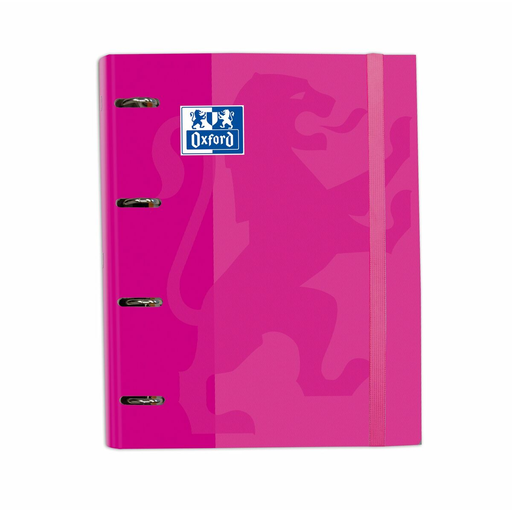 [8412771025601] OXFORD Reliure À Anneaux Classic Europeanbinder Fuchsia A4