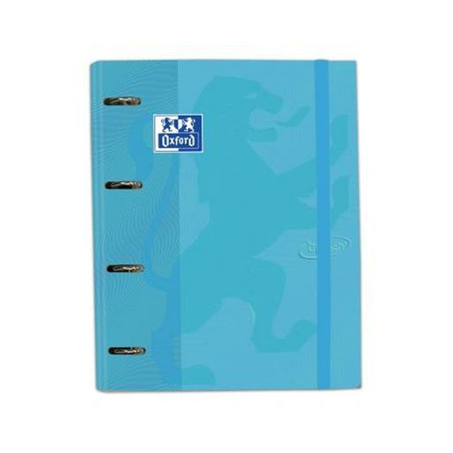 [8412771031398] OXFORD Reliure à anneaux Touch Europeanbinder A4 Bleu Pastel