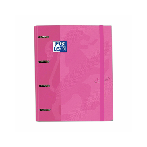 [8412771031534] OXFORD Touch Europeanbinder Ring Binder Rose A4