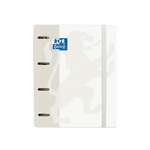 [8412771031985] OXFORD Ring Binder Classic Europeanbinder White A4