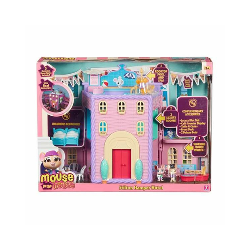 [8414614073961] BANDAI Playset Mouse In The House Stilton Hamper Hotel