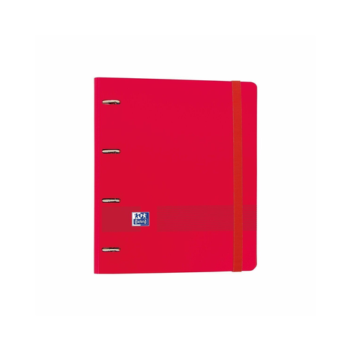 [8427291023624] OXFORD Ring Binder Europeanbinder Polyfoam Red A4