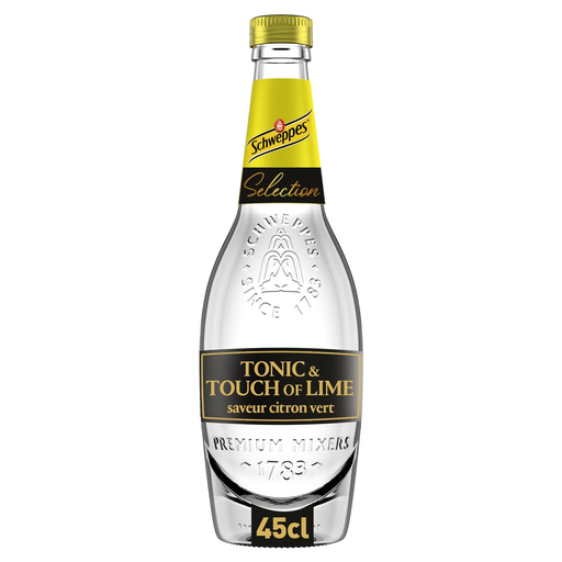 [8435185974129] SCHWEPPES Sélection Tonic & Touch of Lime 0,45 L