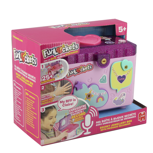 [8435748601646] DUJARDIN Funlockets Electronic Jewelry Box Imitation Game the box
