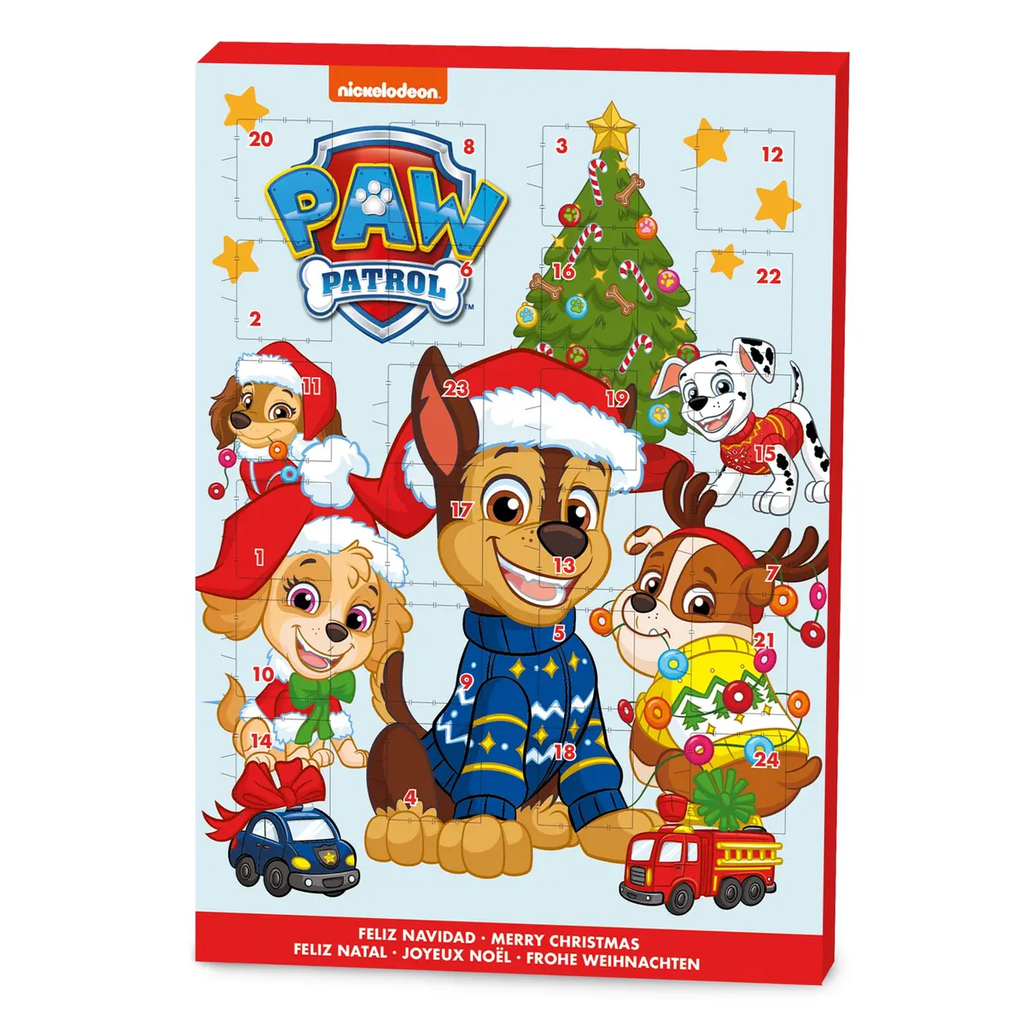 NUTELLA Paw Patrol Advent Calendar 24 pieces 65 g