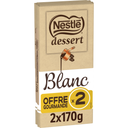 NESTLE White chocolate for dessert 2 x 170 g