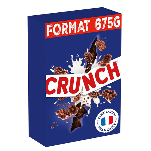 [8445291075078] CRUNCH Cereales crujientes de chocolate 675 g