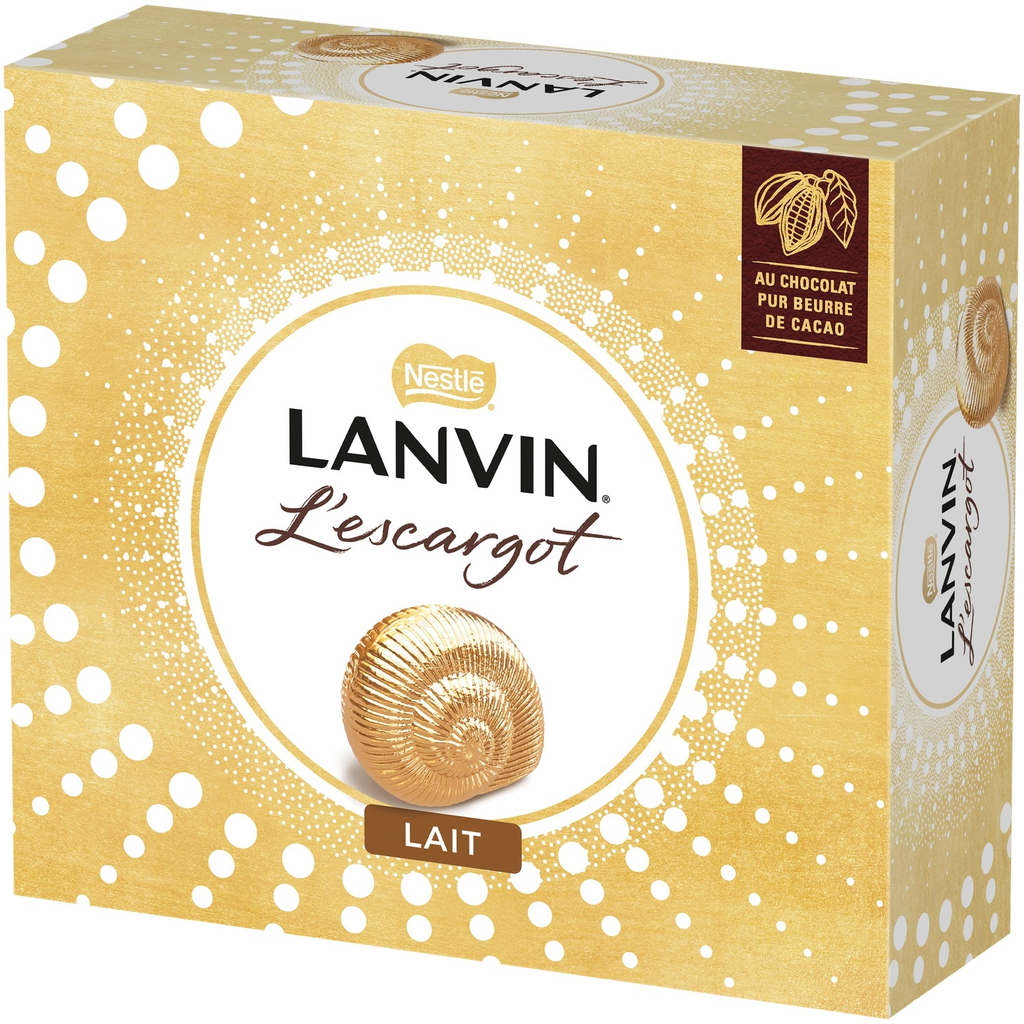 LANVIN L'Escargot Chocolat au Lait Praliné 362 g