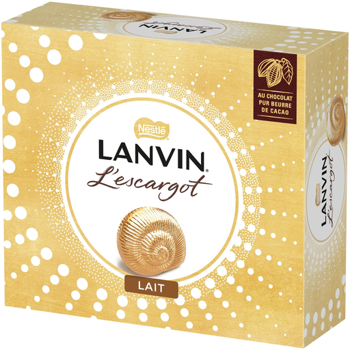 [8445291094635] LANVIN L'Escargot Milk Chocolate Praline 362 g