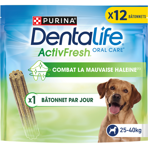 [8445291150959] DENTALIFE Activ Fresh barritas mastigáveis higiene bucodentária para cão grande 426 g