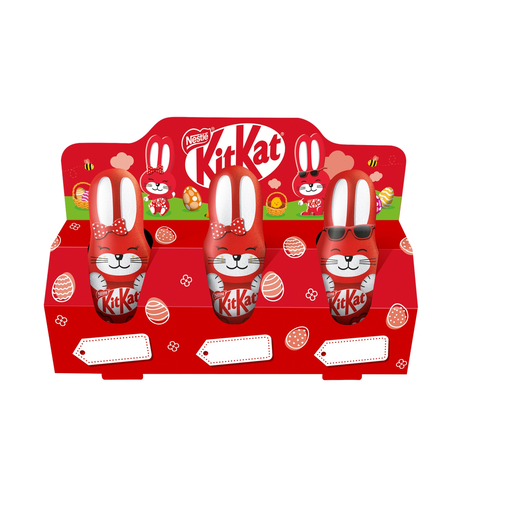 [8445291494664] KITKAT Milk chocolate rabbit with crispy cereals 51 g
