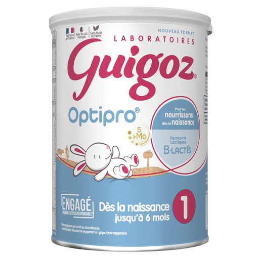 [8445291576513] GUIGOZ Optipro Leche 1ª Edad en Polvo 400 g