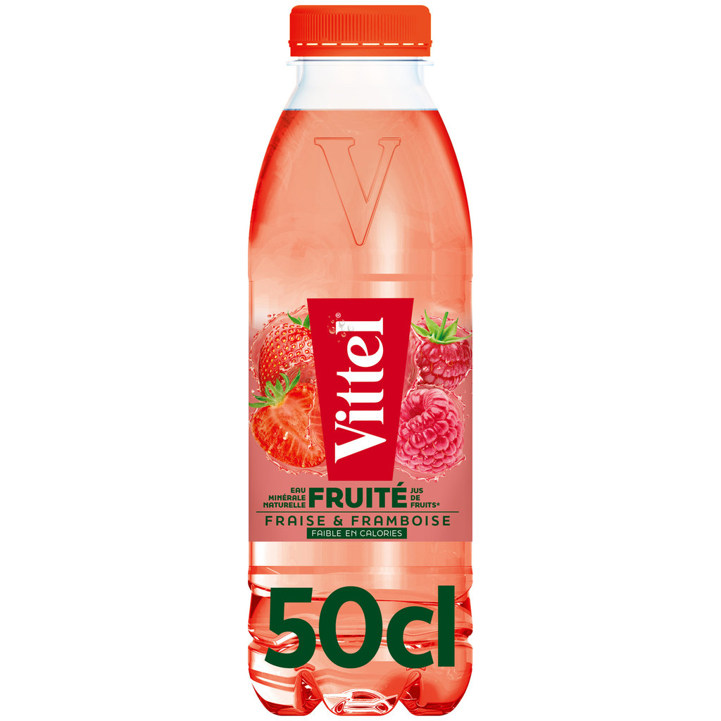 VITTEL Flavoured Still Water Strawberry Raspberry 500 ml