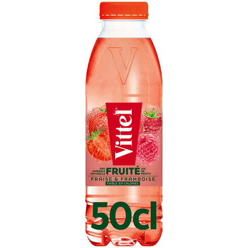 [8445291617414] VITTEL Água Aromatizada Morango Framboesa 500 ml