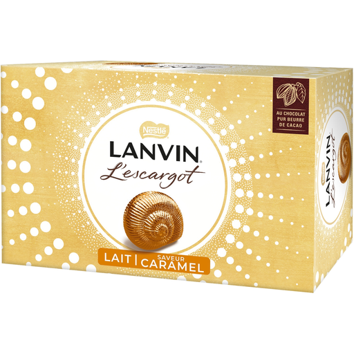 [8445291699298] LANVIN L'escargot milk chocolate with caramel praline filling 164 g