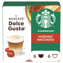 STARBUCKS Cápsulas de café macchiato avellana compatibles Dolce Gusto 123 g