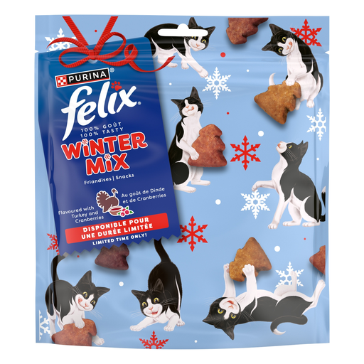 [8445291774704] FELIX Purina Party Mix Friandises Dinde et Canneberges 200 g