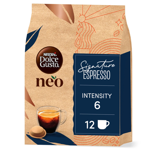 [8445291848108] NESCAFE Cápsulas Espresso Signature 100% Arábica Tueste Medio 12 cápsulas 90 g