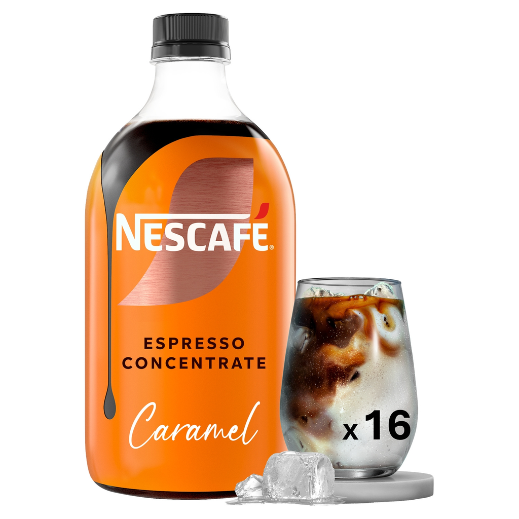NESCAFE Espresso concentrado para diluir caramelo 500 ml