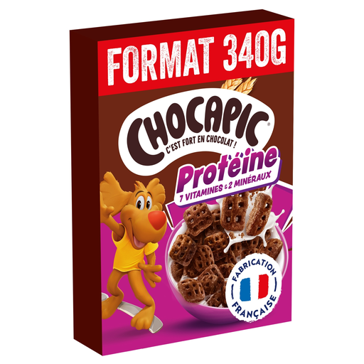[8445292268103] CHOCAPIC Cereales de chocolate con proteínas 340 g