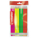 STABILO HP Ecopack Graphite Pencils with Eraser Tip, pack of 12