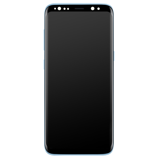 [8595642293481] SAMSUNG Complete Screen Assembly For Galaxy S8 LCD Touch Glass Blue