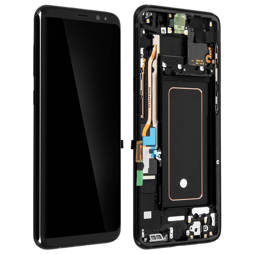 [8595642293498] SAMSUNG LCD Screen For Galaxy S8 Plus Touch Glass Screen Block Black