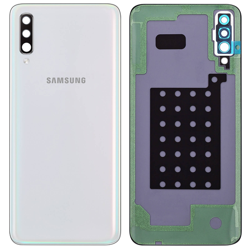 [8596311076435] SAMSUNG Battery Cover For Galaxy A70 Back Panel White