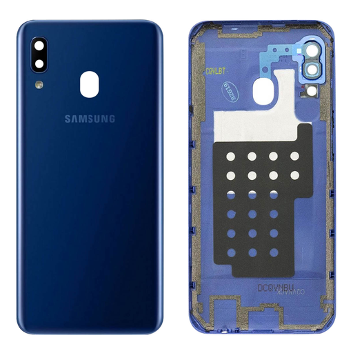 [8596311081903] SAMSUNG Battery Cover For Galaxy A20e Rear Panel Blue