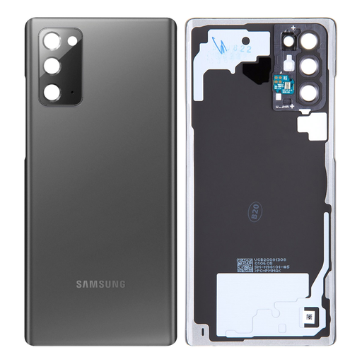 [8596311124983] SAMSUNG Cache Batterie Pour Galaxy Note 20 Gris