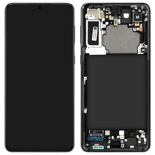 [8596311143120] SAMSUNG Full Assembly For Galaxy S21 Plus LCD Screen Touch Glass Black
