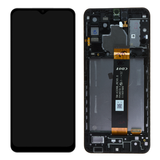 [8596311150869] SAMSUNG Full Assembly For Galaxy A32 LCD Screen Touch Glass Black