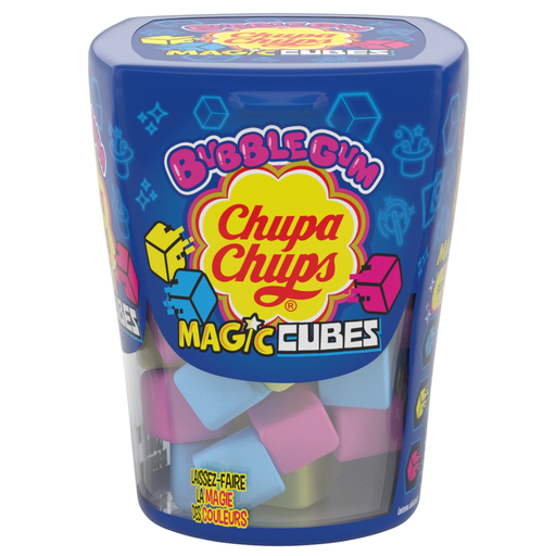 [8682790000532] CHUPA CHUPS Fruit flavored chewing gum magic cubes 86 g